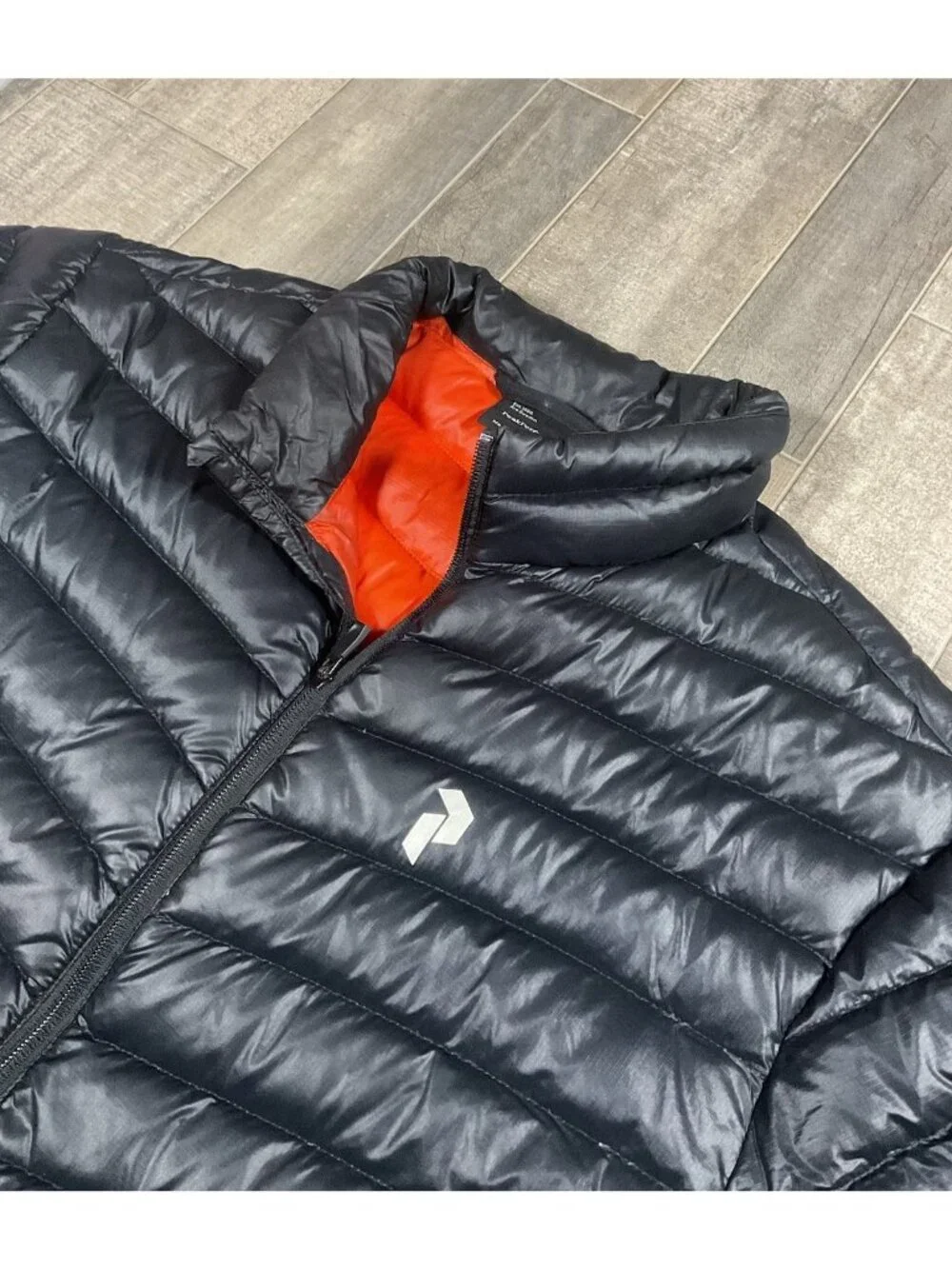 Peak Performance Black Light Mens XL Micro Light Puffer Jacket Sweden Gorpcore